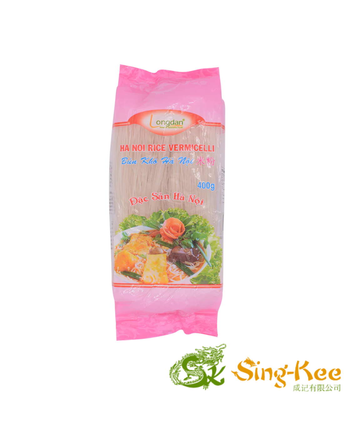 Longdan Ha Noi Rice Vermicili 400g Noodles Sing Kee