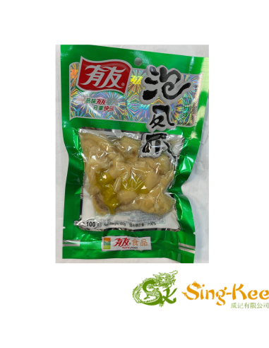 Yu Yu Foods Pickled Pepper Chicken Paws 100g