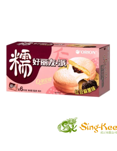 HLY Orion Glutinous Chocolate Pie-Red Bean Mochi 6Pcs 168g