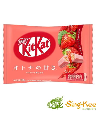 Nestle Kitkat Mini Strawberry Shortcake 124g