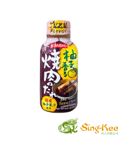 Daisho Yaki-Niku BBQ Sauce Yuzu 185g