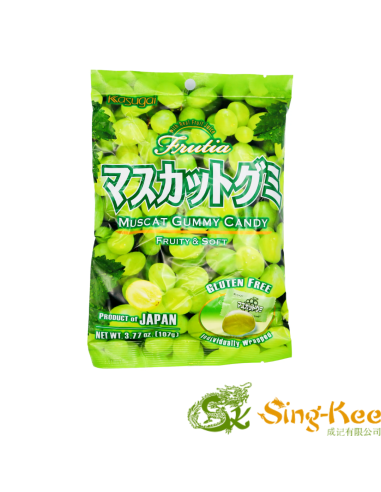 Kasugai Frutia Muscat Gummy 107g