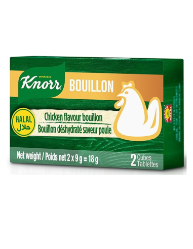 Knorr Bouillon Chicken (Halal) 18g