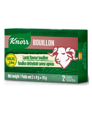 Knorr Bouillon Lamb (Halal) 18g