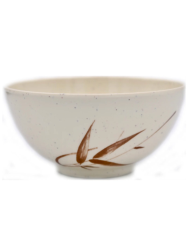 Bamboo Pattern Rice Bowl 112mm