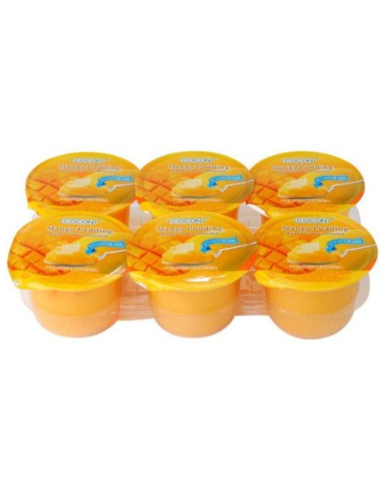 COCON NATA & Fruit Dice Pudding - Mango Flavour (6x118g)