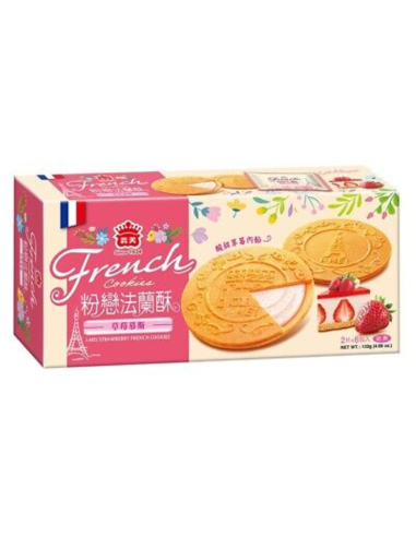 Imei French Cookies - Strawberry 132g