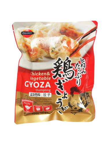 J-Basket Chicken & Veg Gyoza 400g