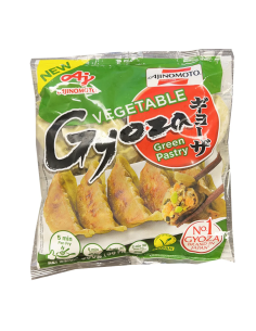 Ajinomoto Vegetable Gyoza Green Pastry 600g | Sing Kee Foods