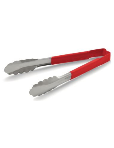 12" Colour Coded Tongs Red