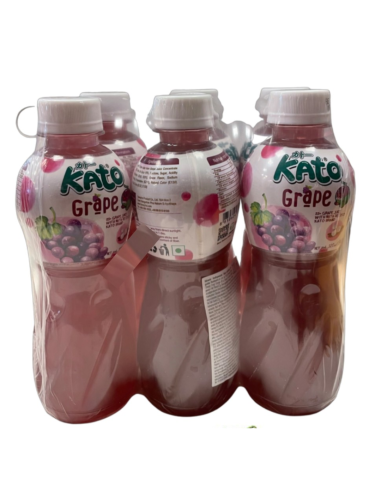 Kato Nata De Coco Grape 320ml x 6