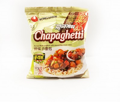 NONGSHIM Chapaghetti Korean Black Spaghetti with Roasted Bean Sauce 140g