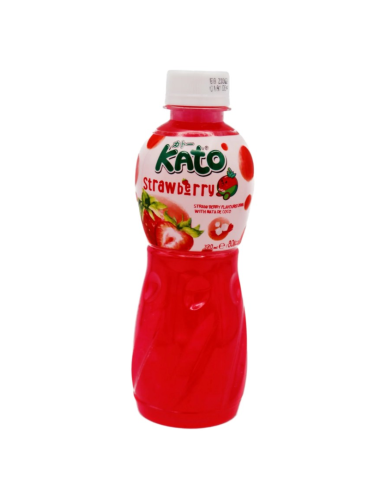 Kato Nata De Coco Strawberry Juice 320ml