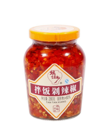 Tantan Xiang Chopped Red Chilli for Rice Dishes 280g