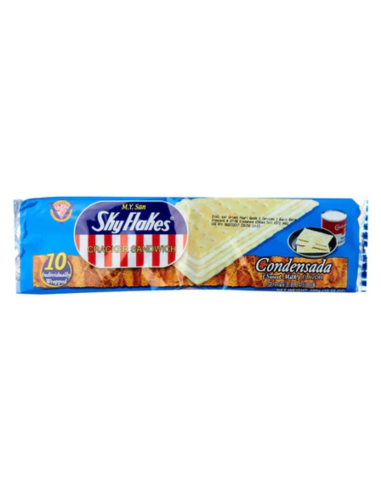 SkyFlakes Cracker Sandwich Cream - Condensada (10x30g) 300g