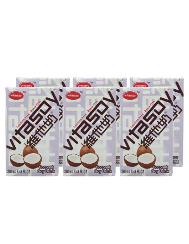 Vitasoy Coconut Soy Drink 6 X 250mL