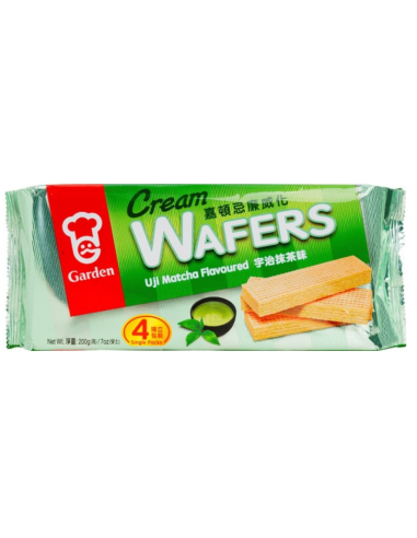 Garden Uji Matcha Flavoured Wafers 200g