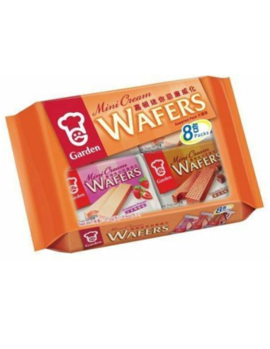 Garden Mini Cream Wafers Assorted Pack (8 Packs) 272g