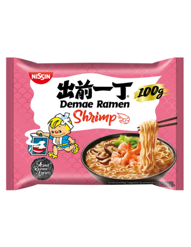 日清 出前一丁 鲜虾面 100g - Nissin - 麵條 ZH