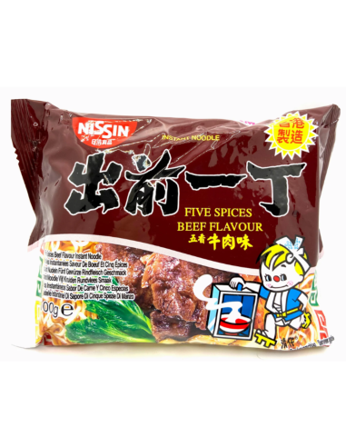 日清 出前一丁五香牛肉面即食面 100g