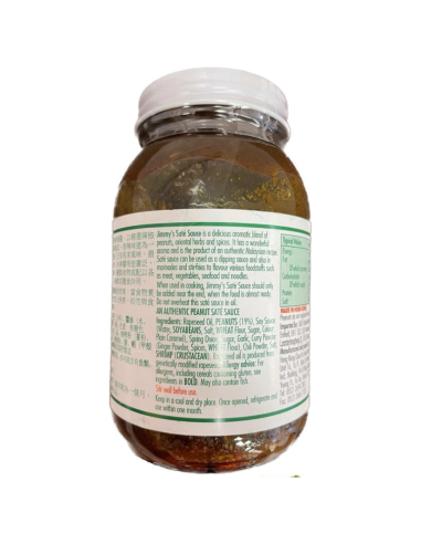 Jimmy Satay Sauce 360g - Herbs, spices and other ingredients | Sing...