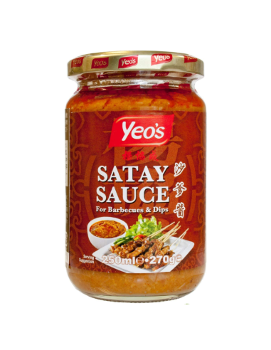 Yeo's Satay Sauce 250mL x 12