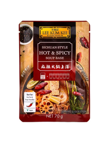 Lee Kum Kee Sichuan Style Hot & Spicy Soup Base 70g