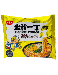 Nissin Demae Ramen Miso Flavour 100g