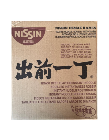 NISSIN Ramen Roast Beef Flavour 100g x 30