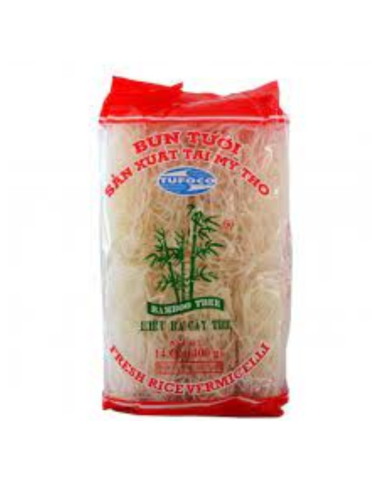 Bamboo Tree Bun Tuoi 8pcs Red Rice Vermicelli 400g