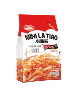 Wei Long Mini Latiao Gluten Strips Hot Flavour 360g
