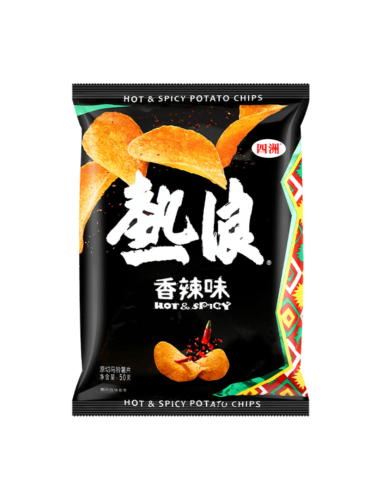 Four Seas Chips Hot Spicy 50g