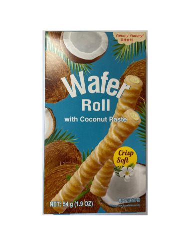 Wafer Roll with Coconut Paste 54g