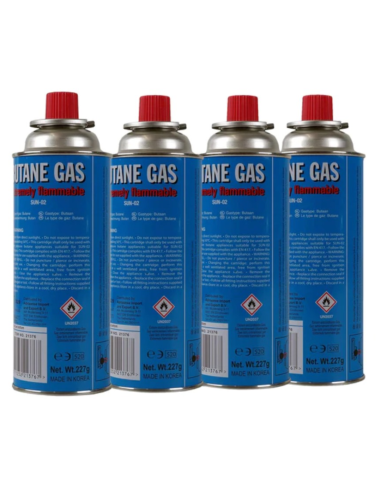 Butane Gas Cartridge 4pcs