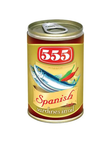 555 Fried Sardines Spanish Style 155g