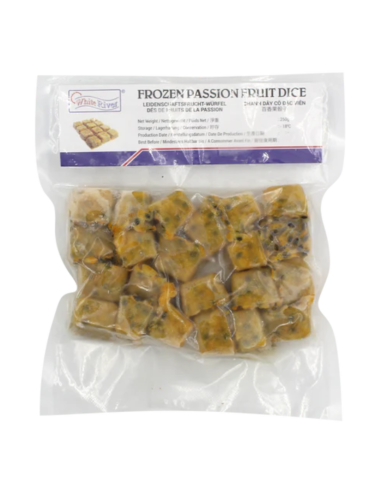 White River Frozen Passion Fruit Dice 250g