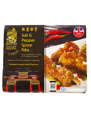 Golden Dragon Salt & Pepper Spare Ribs 245g