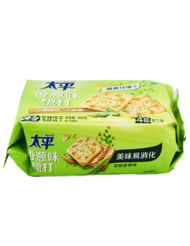 PF Saltine Cracker - Scallion 100g