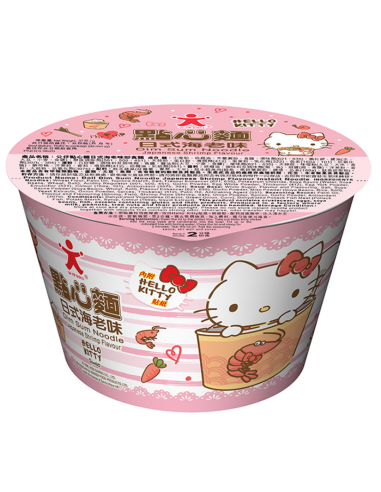 Doll Hello Kitty Dim Sum Noodle Shrimp 37g