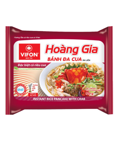 Vifon Hoang Gia rice pancake with crab 120g