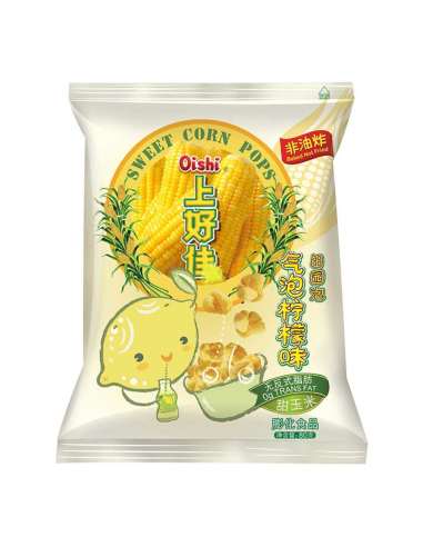 Oishi Sweet Corn Puff Lemon Soda 80g