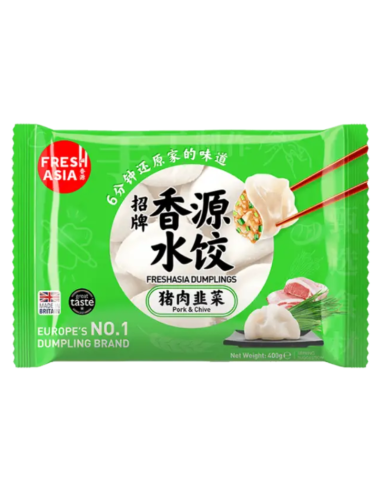 香源猪肉韭菜水饺 - 400g