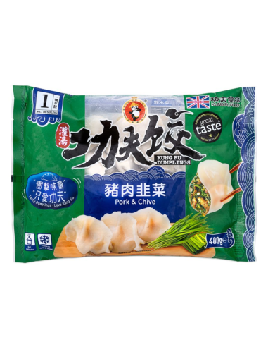 功夫猪肉韭菜水饺 - 410g