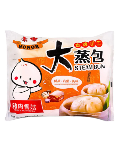 Honor Steam Bun (Pork and Mushroom) 600g