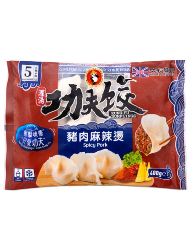 Kung Fu Dumplings - Spicy Pork 400g