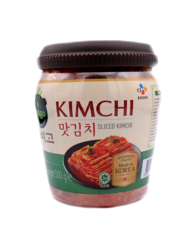 CJ Bibigo Sliced Cabbage Kimchi Jar 500g