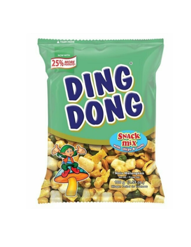 Ding Dong Snack Mix With Chips & Curls Barkada Pack 100g