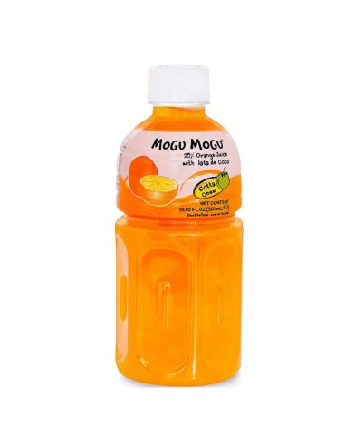 Mogu Mogu Orange Flavoured Drink with Nata de Coco 320ml