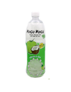 Mogu Mogu Coconut Flavoured Drink with Nata de Coco 1L