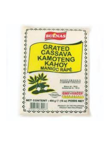 Buenas Grated Cassava (Kamoteng Kahoy) 454g